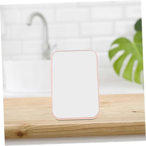 WRITWAA 2pcs Portable Makeup Mirror with Stand