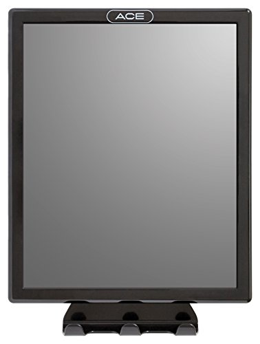 GOODY Ace Fog Resistant Shower Mirror Black