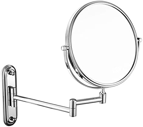 Elegant Wall-Mounted Makeup Mirror with 7X Magnification 1