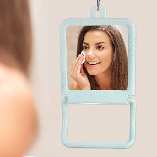Stylish Wall-Mounted Cosmetic Mirror for Bathroom Bedroom Makeup Grooming