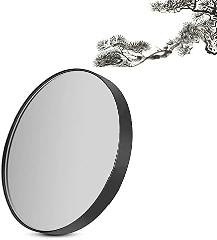 HEALLILY 5X Magnifying Mirror with Suction Cups Black