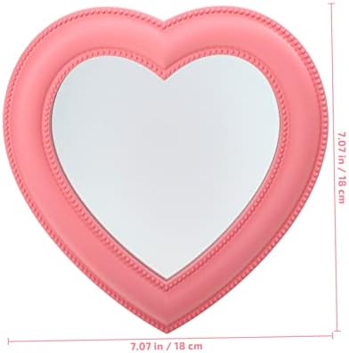 Ipetboom Led Makeup Mirror Wall Mounted Pink Beauty Vanity