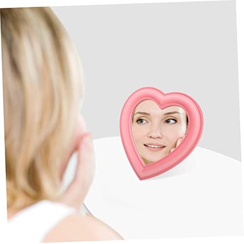 LIFKOME Heart Shaped Makeup Mirror Wall Mounted 1