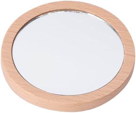 FRCOLOR Retro Style Carved Angel Cosmetic Mirror