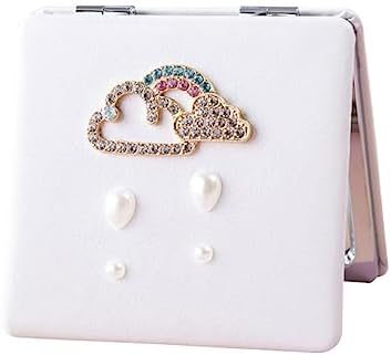 NOLITOY Double-Sided Folding Cosmetic Mirror for Travel