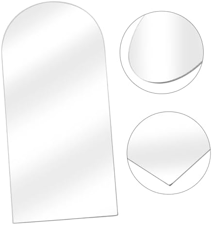 STOBAZA Irregular Shape Acrylic Wall Mirror for Home Office