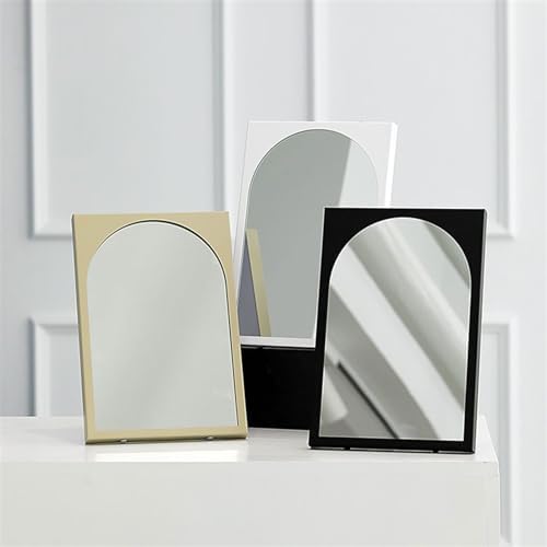 Vanity Makeup Mirror Minimalist Design Beige