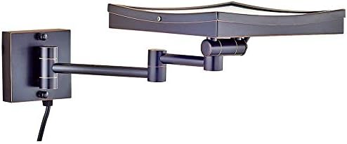 ZADIKO Wall Vanity Mirror with 3X Magnification and LED Light