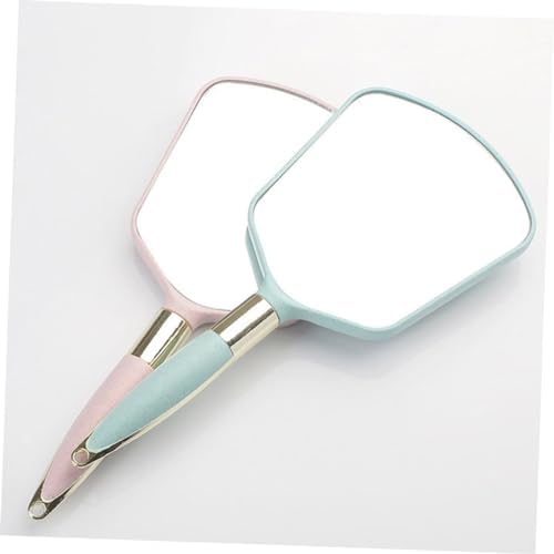 PLAFOPE Handheld Mirror with Handle Lightweight Portable Vanity Makeup Mirror