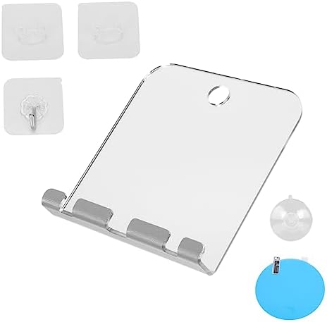 DECHOUS 5x7 Inch Travel Makeup Mirror for Shower and Bathroom