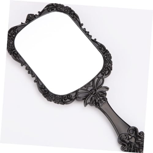 MERRYHAPY 2Pcs Handle Makeup Mirror for Travel and Home Use