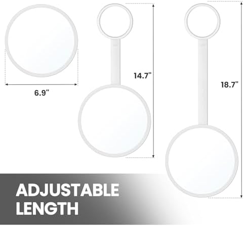 TAILI Fogless Shatterproof Shower Mirror for Shaving