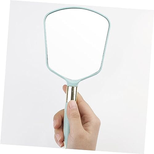 BESTYASH Handheld Vanity Mirror with Hook for Travel and Home Use
