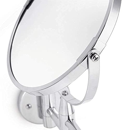 LCARY Wall Mounted Makeup Mirror 7 1X5X Magnification
