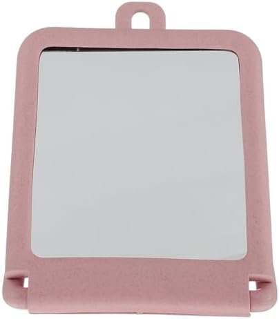 Black Vanity Mirror with Stand for Makeup and Skincare