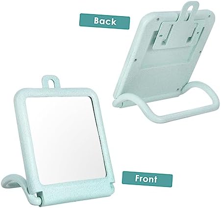 HAPINARY Led Vanity Mirror for Desk Wall Mountable Makeup Mirror