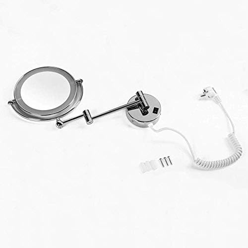 LCARY 10X Magnifying Wall Mounted Makeup Mirror