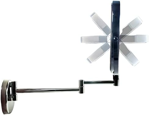AMHIL Foldable Two-Sided Vanity Mirror Wall Mount