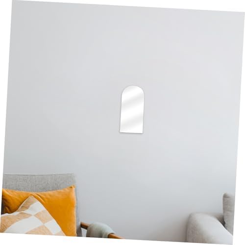 PRETYZOOM Irregular Acrylic Wall Mirror for Vanity and Dorm Use