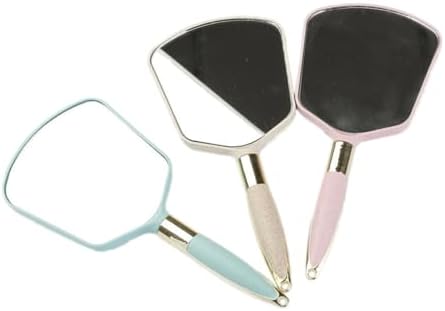 PLAFOPE Handheld Mirror with Handle Lightweight Portable Vanity Makeup Mirror
