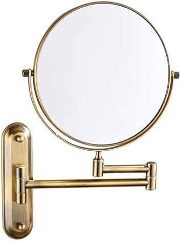 Wall Mounted Lighted Makeup Mirror with 10X Magnification