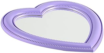 BinaryABC Heart Cosmetic Mirror Purple 1