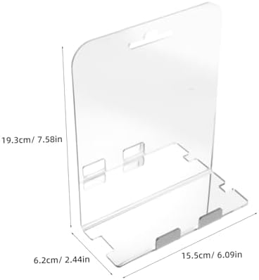 Zerodeko Shatterproof Anti-Fog Shower Mirror with Hooks