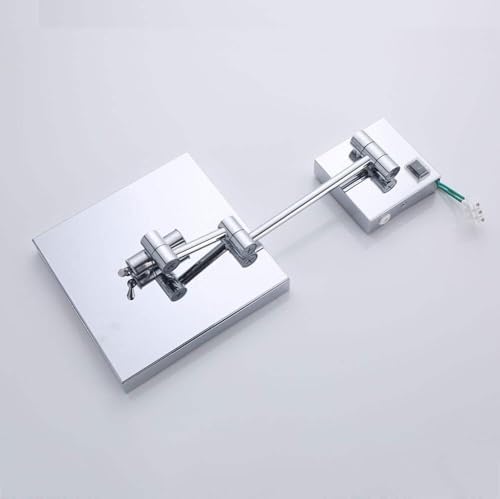 8 Inch Rechargeable LED Makeup Mirror with 3X Magnification