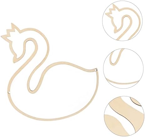 Luxury Acrylic Mirror with Swan Shape for Makeup