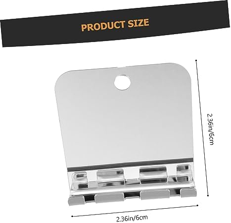 Baluue Fogless Shower Mirror for Men Women Travel Shaving