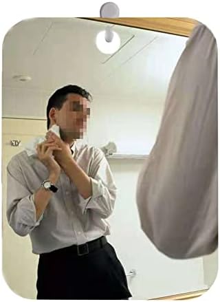 2PCS Shower Mirror Fog Free for Shaving and Makeup