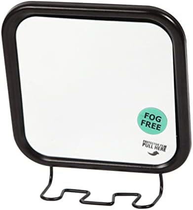 Wall Mounted Fogless Shower Mirror with Suction Cups