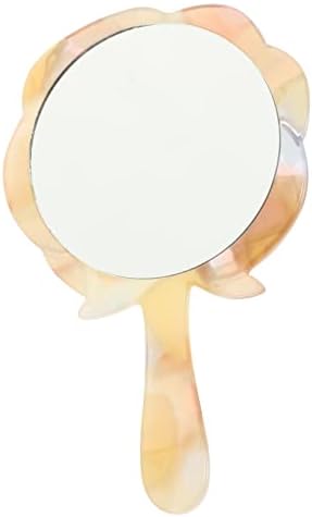 DOITOOL Heart Shaped Compact Travel Mirror for Women