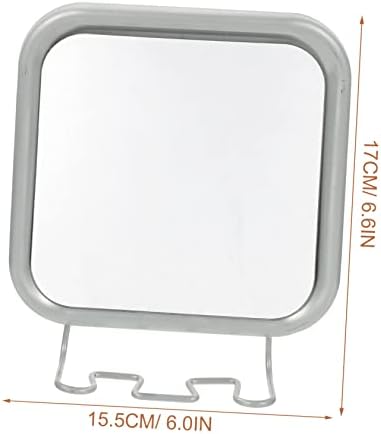 Stylish Hook Vanity Mirror with Light for Bath and Shower