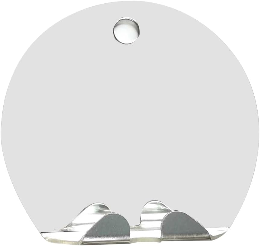 Garneck Fogless Shower Mirror with Suction Cup 1