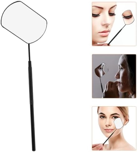 BESTYASH Stainless Steel Eyelash Mirror with Handheld Design