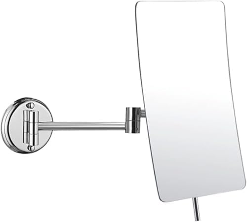 LZHIANG 3X Magnification Folding Vanity Mirror with Chrome Arms