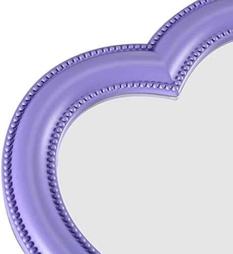 BinaryABC Heart Cosmetic Mirror Purple 1