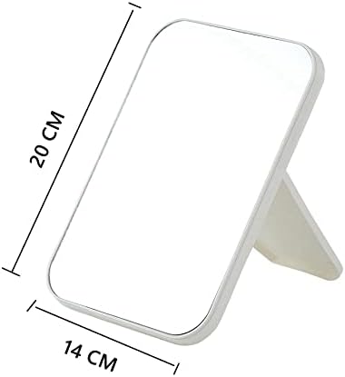 Super HD Tabletop Mirror with Foldable Bracket - Hand Free Makeup Mirror
