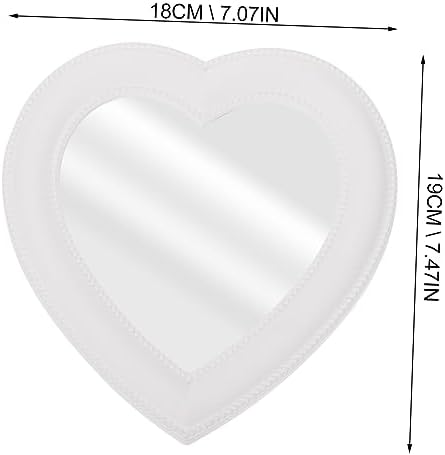 Heart Shaped Vanity Mirror For Desk And Dresser
