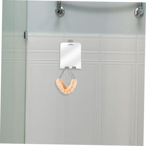 PRETYZOOM Travel Size Anti-Fog Wall Mount Mirror with Hooks