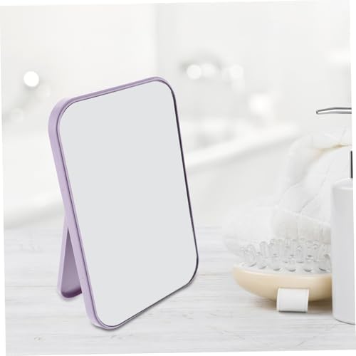 Beaupretty 2Pcs Portable Dual Use Vanity Mirror