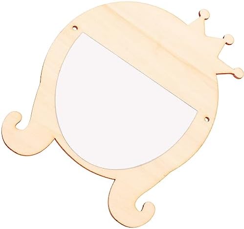 Beaupretty Cartoon Wall-Mounted Makeup Mirror