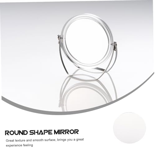 SOIMISS Round Acrylic Makeup Mirror for Home Decor
