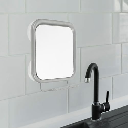 Samlee Fogless Shower Mirror with 4 Suctions 1