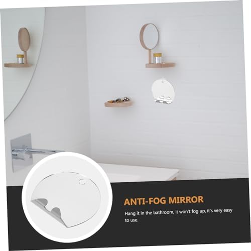 Angoily Anti-Fog Mirror Set for Shower Shave and Travel