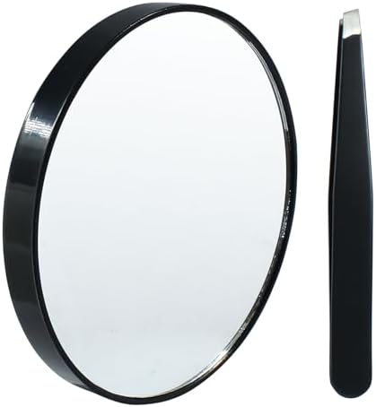10X Magnifying Makeup Mirror for Travel and Touch-Ups