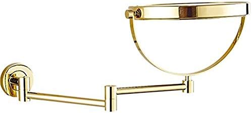 LCARY 8 Inch Adjustable Makeup Mirror Wall Mount