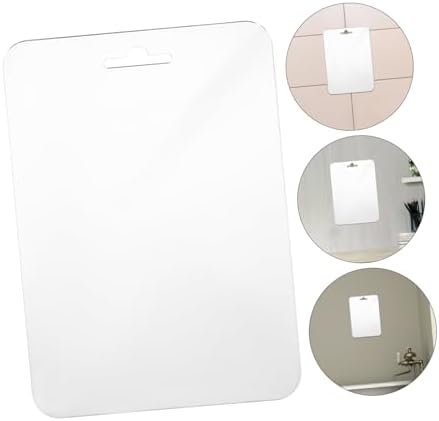 BESTYASH Large Fogless Shower Mirror 30x20cm Shatterproof Acrylic for Travel