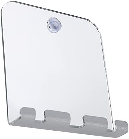 Agatige Shaving Mirror with Shaver Hook and Shatterproof Design